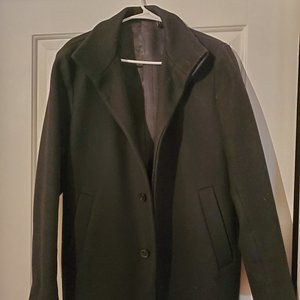 Theory Mens Wool Overcoat